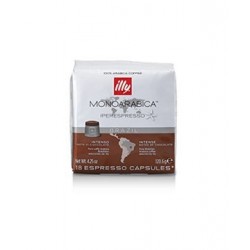 Cafea illy 18 capsule iperespresso BRAZILIA cu cofeina