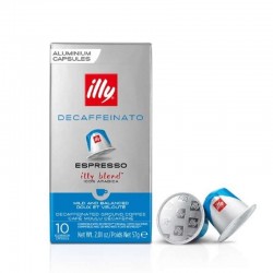 Cafea capsule Illy decaf compatibile Nespresso