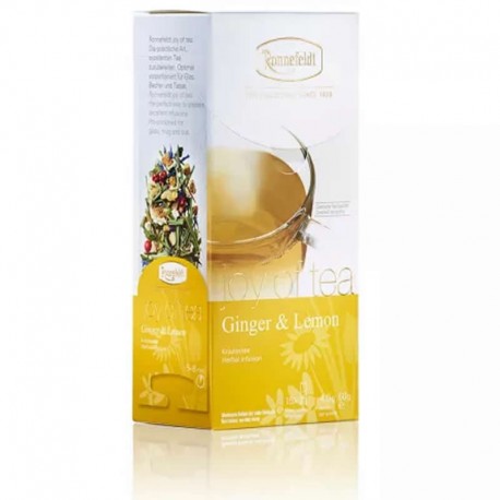 Ceai Ronnefeldt Joy of Tea GINGER & LEMON
