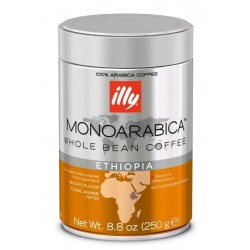 Cafea illy Espresso monoarabica ETIOPIA boabe cu cofeina 250gr