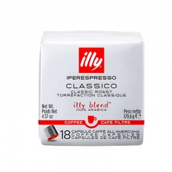 Cafea illy 18 capsule iperespresso CLASSICO AMERICANO