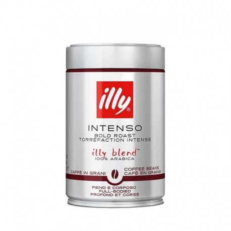 Cafea illy espresso monoarabica INTENSO (DARK) boabe 250gr