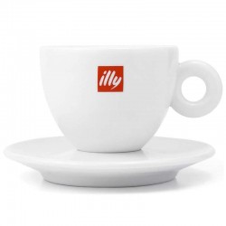 Set illy 1 ceasca cappuccino si 1 farfurie