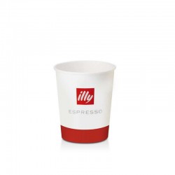 illy set 50 buc pahare take away espresso scurt 120 ml / 4 oz