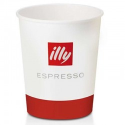 illy set 20 buc pahare take away cappuccino gigante 400 ml / 14 oz